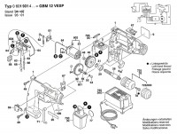 Bosch 0 601 931 442 GBM 12V VESP Cordless Drill 12 V / GB Spare Parts GBM12VVESP